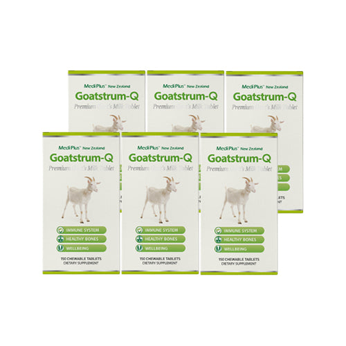 Medi Plus Goatstrum-Q 1350mg 150chewable tablets | Short-dated Deal - 365 Health Limited