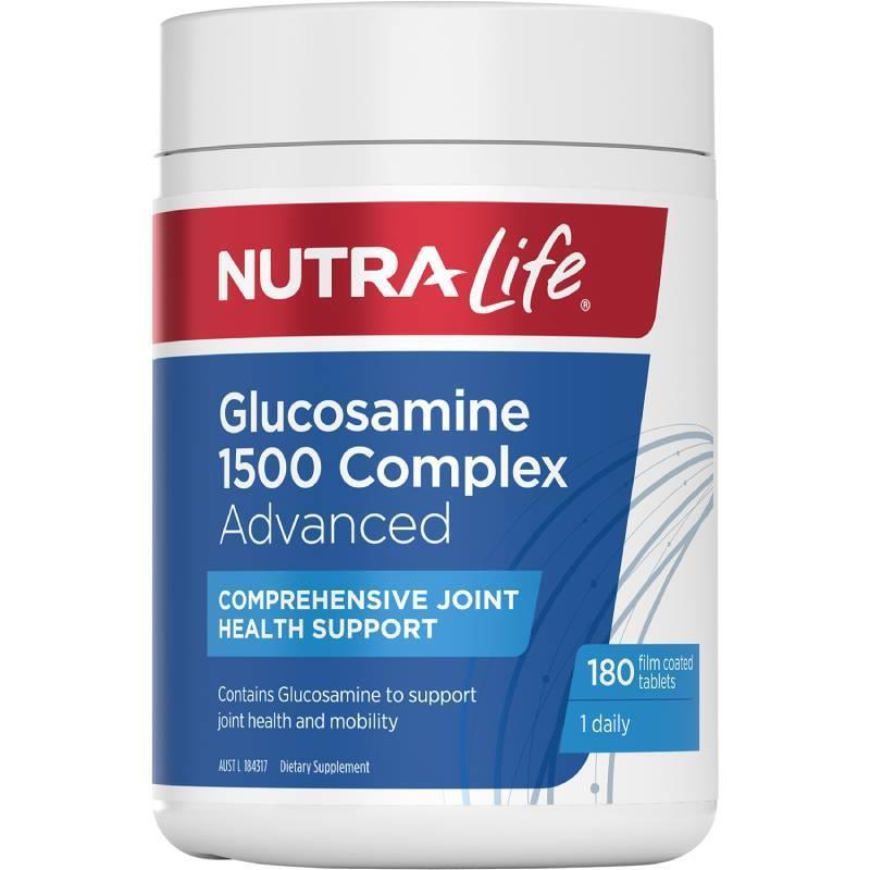 Glucosamine 1500 Complex Advanced 180 Tabs - 365 Health Limited