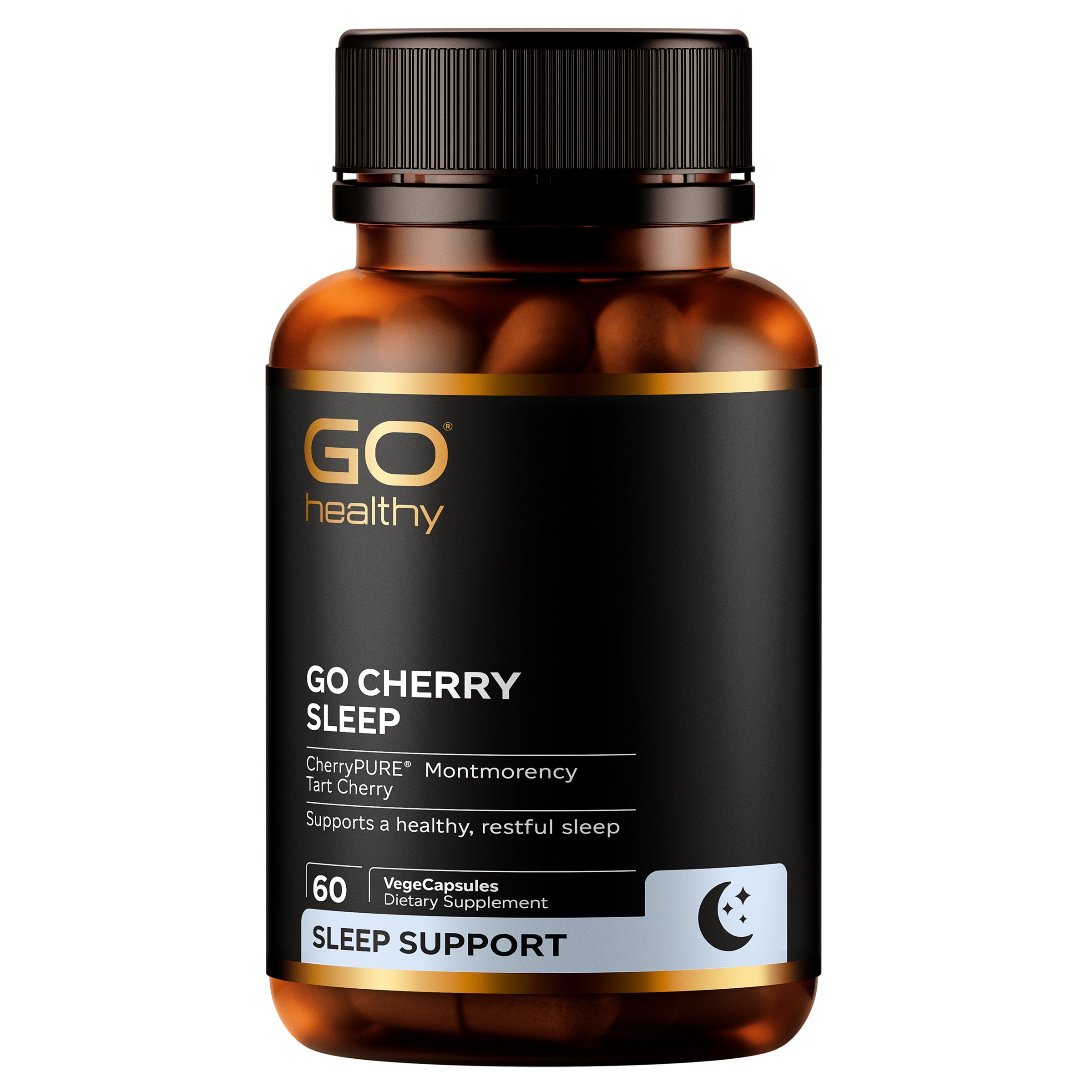 Go Cherry Sleep 60vegecaps - 365 Health Limited