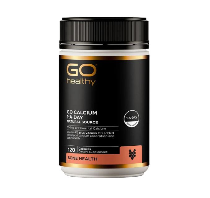 Go Healthy Calcium 1-A-Day (120c) - 365 Health Limited