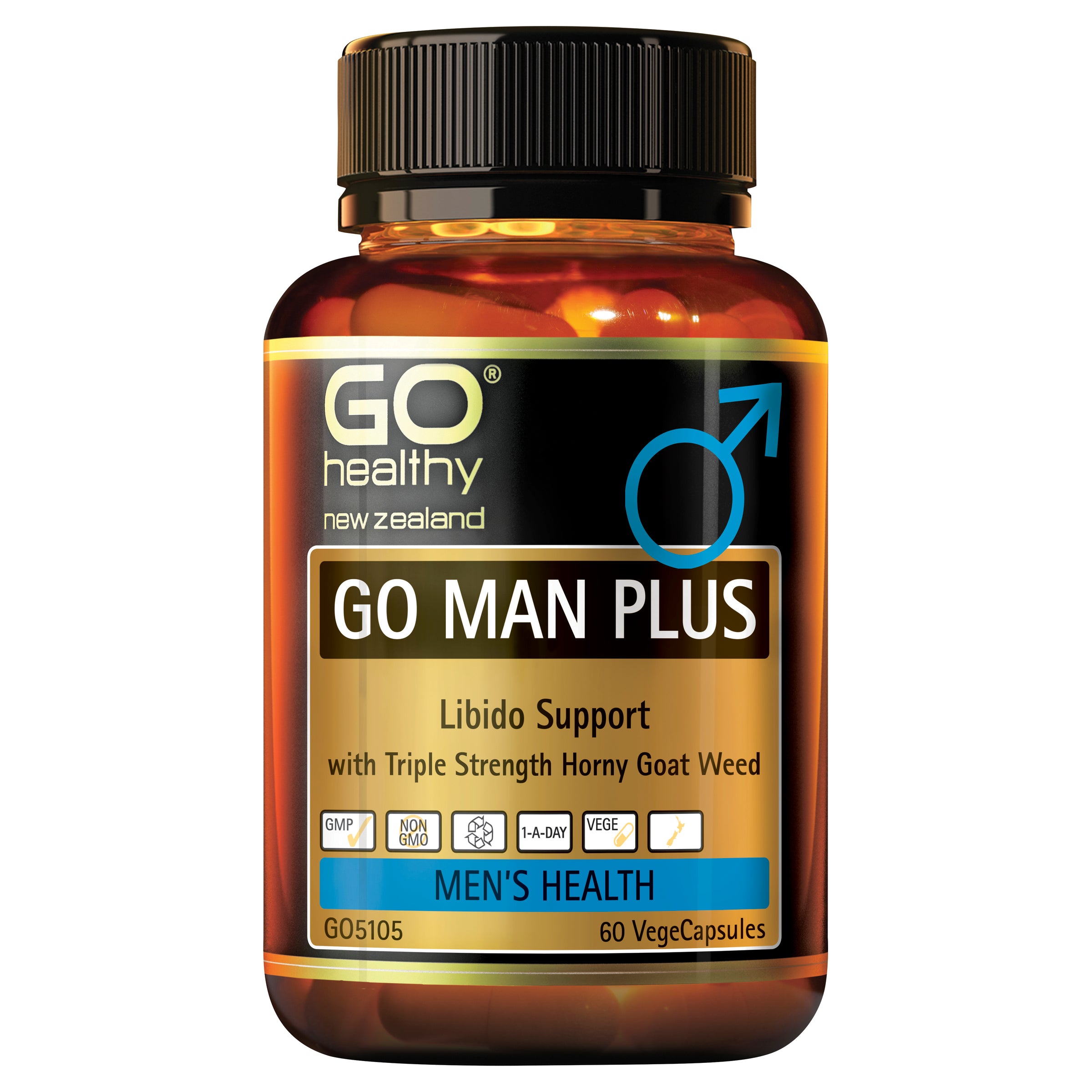 Go Healthy Go Man Plus 60c - 365 Health Limited