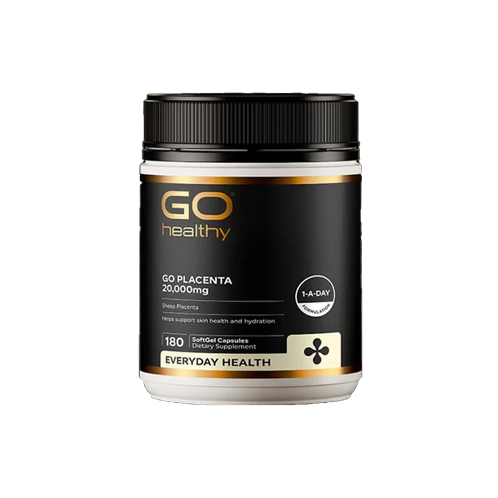 Go Placenta 20000mg 180Softgels - 365 Health Limited