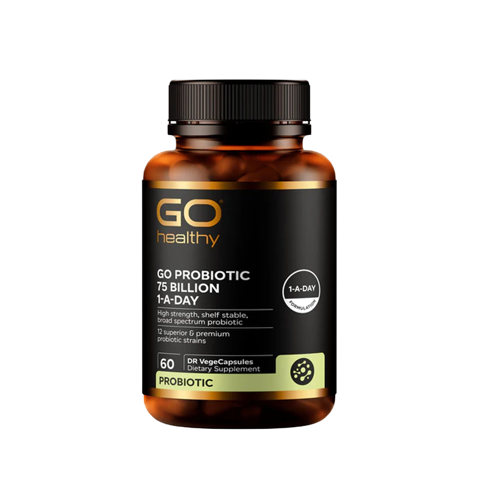 Go Probiotic 75Billion 60Caps - 365 Health Limited