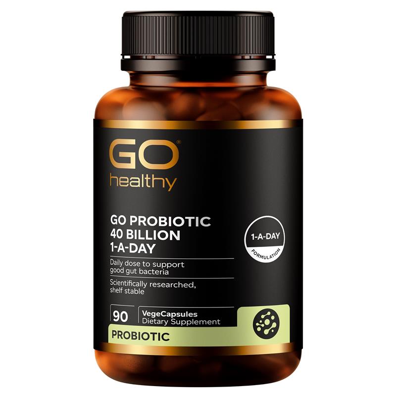 Go Probiotic 40Billion 90vegecapsules - 365 Health Limited