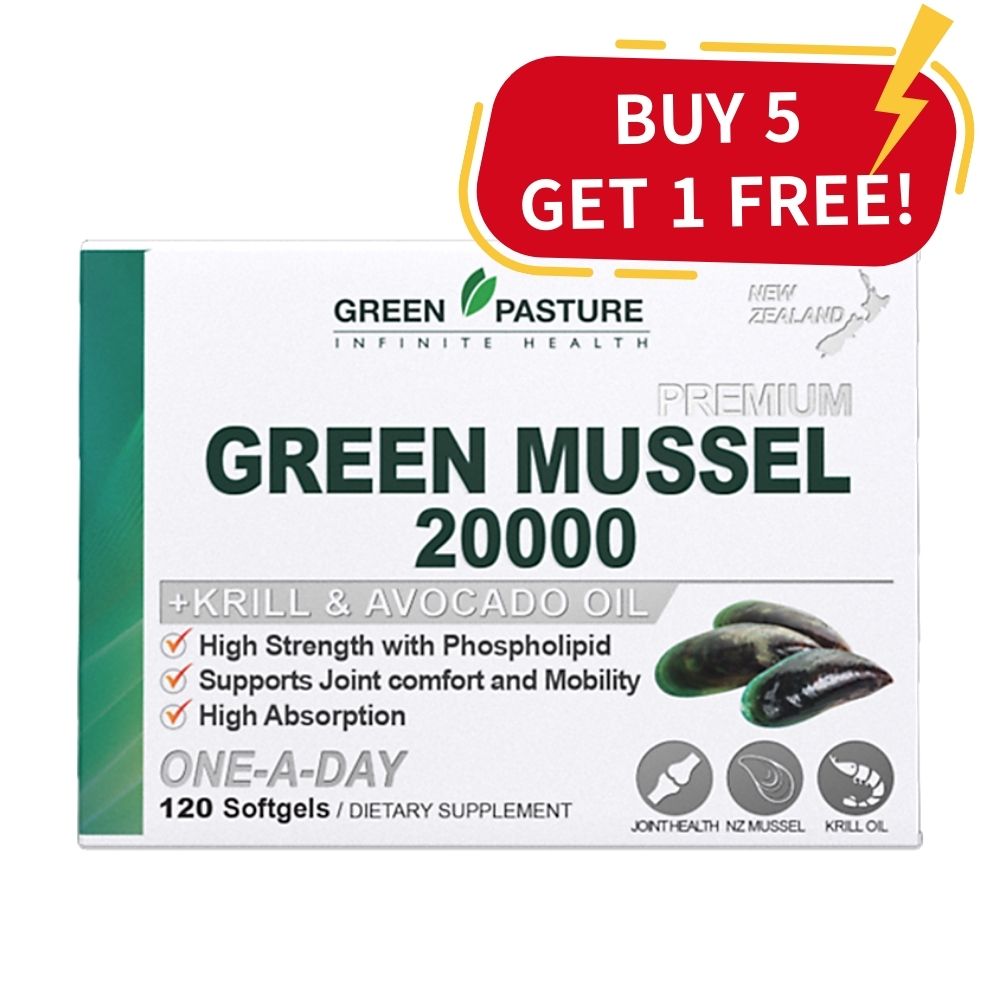 Green Mussel 20000mg (120c) - 365 Health Limited