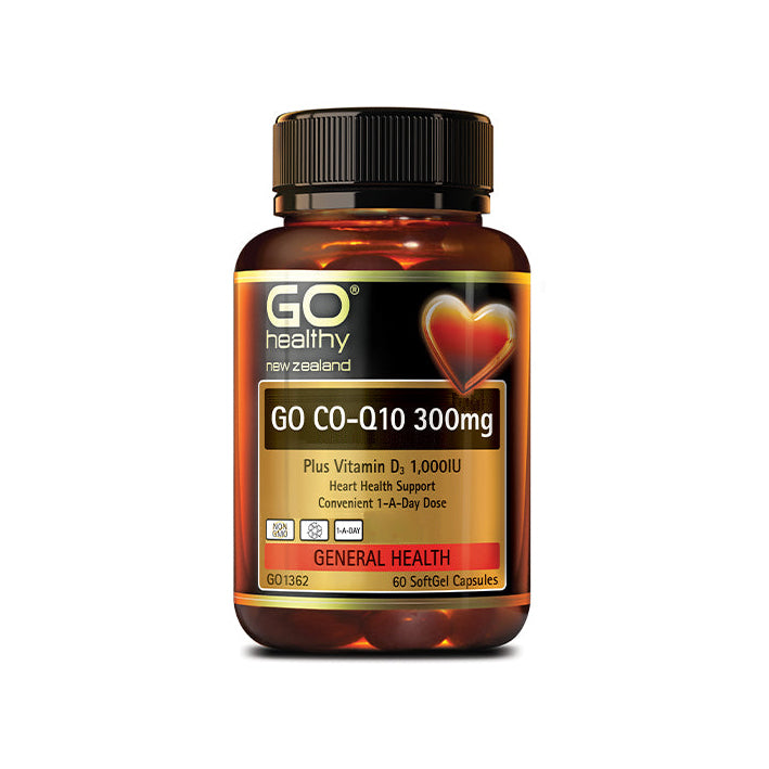 Go Co-Q10 300mg 60Softgels - 365 Health Limited