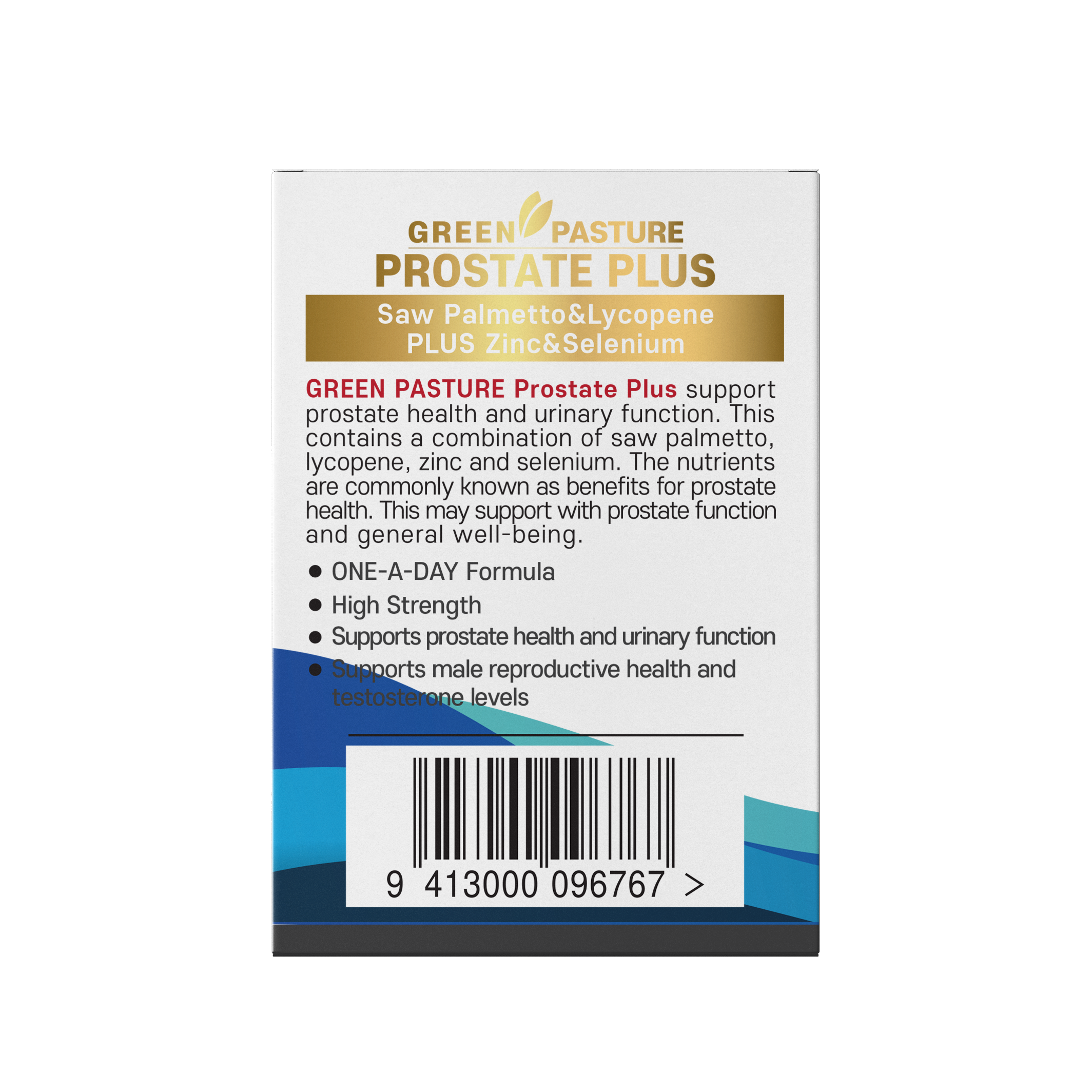 Prostate Plus 60 Capsules - 365 Health Limited