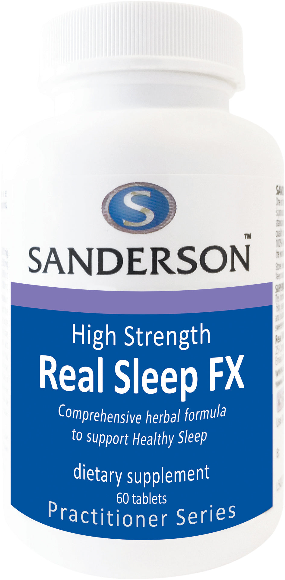 Sanderson Real Sleep FX 60tablets - 365 Health Limited