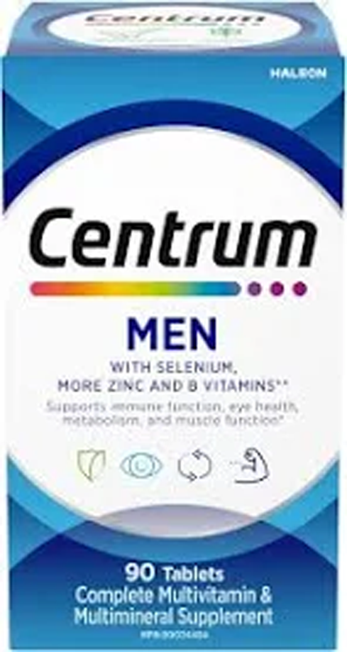 Centrum For Men 90 Tablets - 365 Health Limited