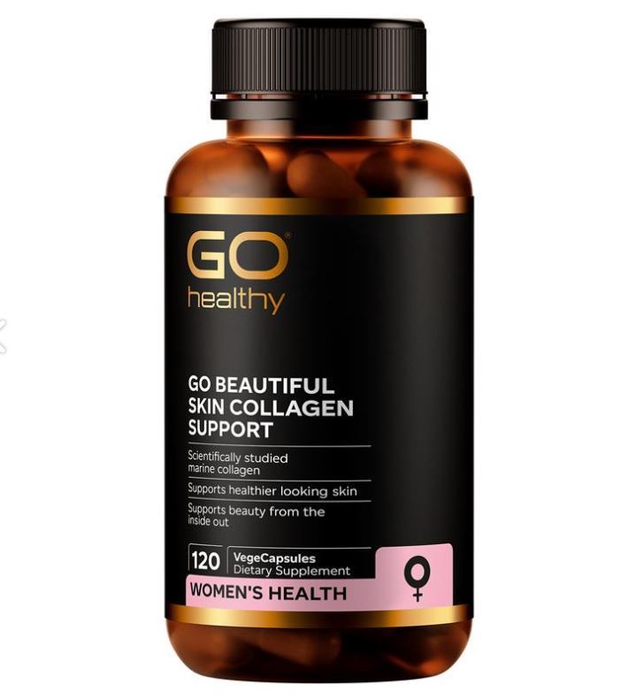 Go Healthy Beautiful Skin Collagen Support (120vc) - 365 Health Limited