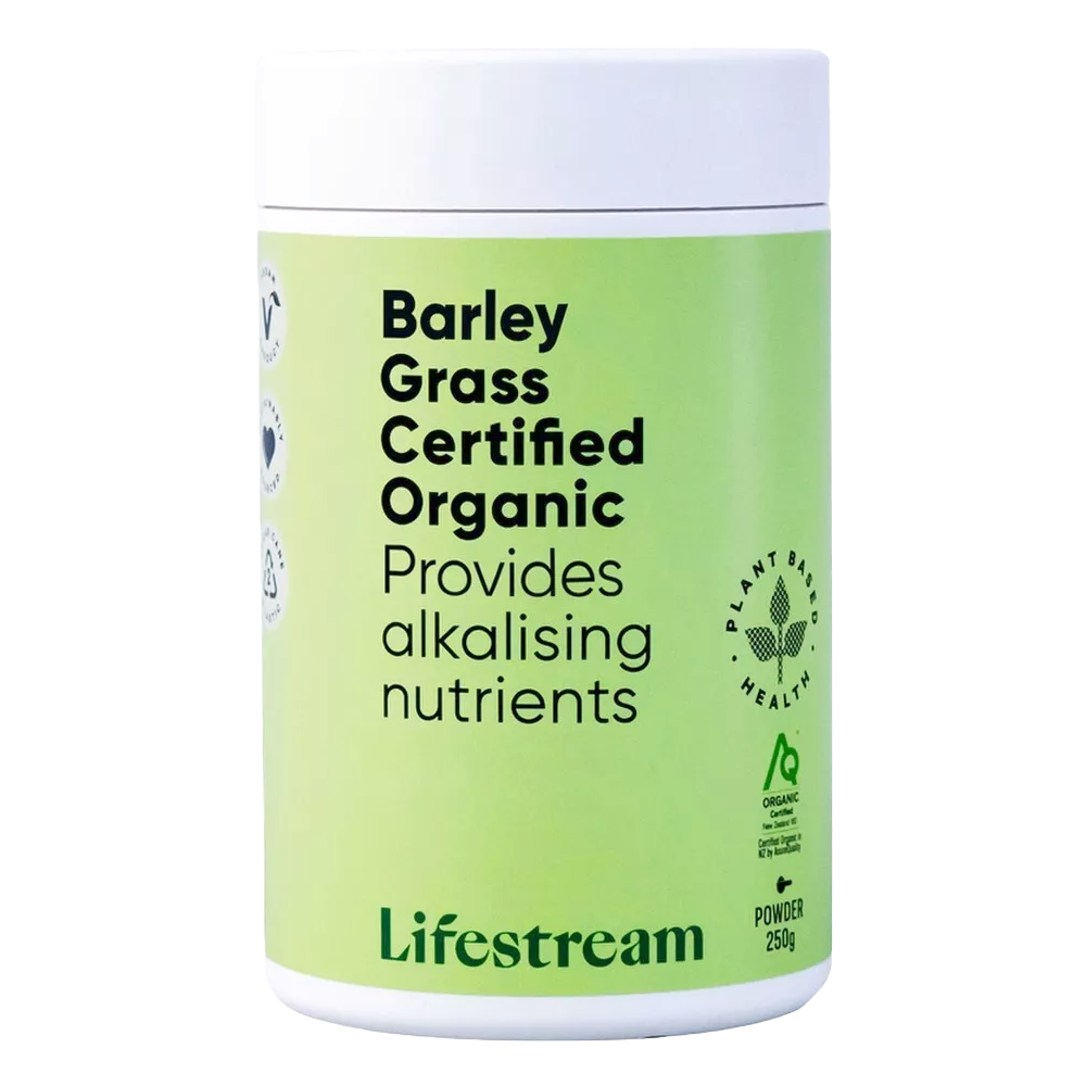 Organic Barley Grass Powder 250g - 365 Health Limited