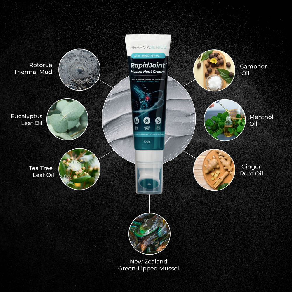 RapidJoint Mussel Heat Cream 100g - 365 Health Limited