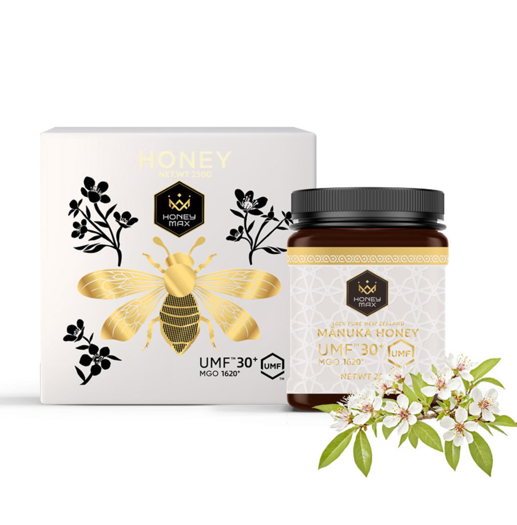 Honey Max Manuka Honey UMF 30+ MGO1620+ - 365 Health Limited