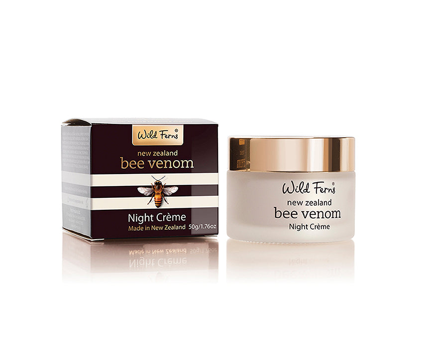 Wild Ferns Bee Venom Night Cream - 50 G Nachtcreme Mit Bienengift Für Straffe & Hydratisierte Haut