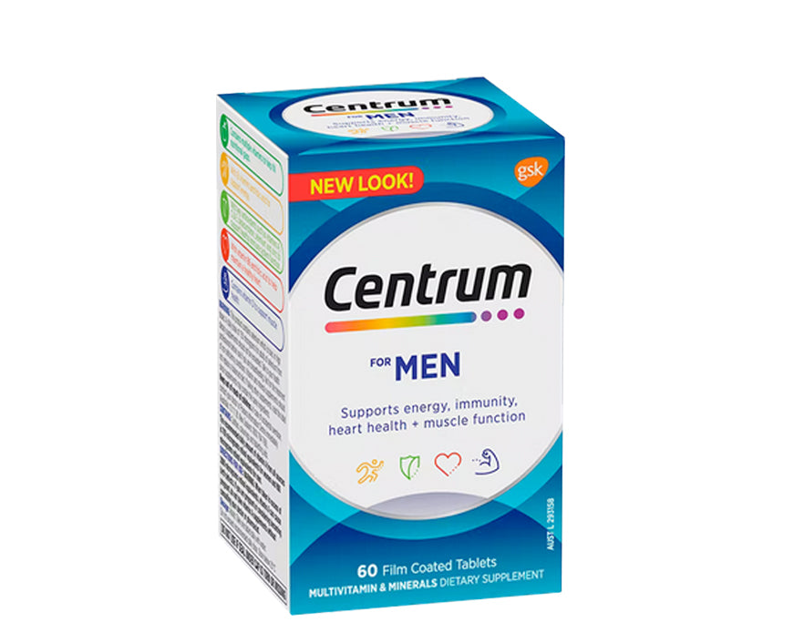 Centrum For Men 60tablets - 365 Health Limited