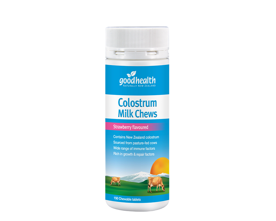 Good Health Colostrum Milk Chews Strawberry 150chews - 365 Health Limited
