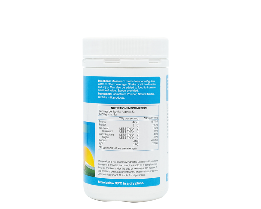 Good Health 100% Pure Colostrum Powder 100g - 365 Health Limited