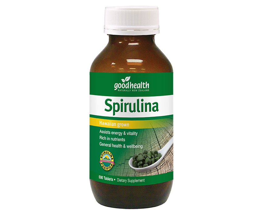Good Health Spirulina 500tablets - 365 Health Limited