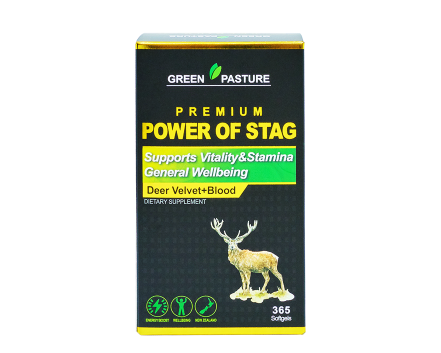 Green Pasture Power of Stag 365capsules - 365 Health Limited