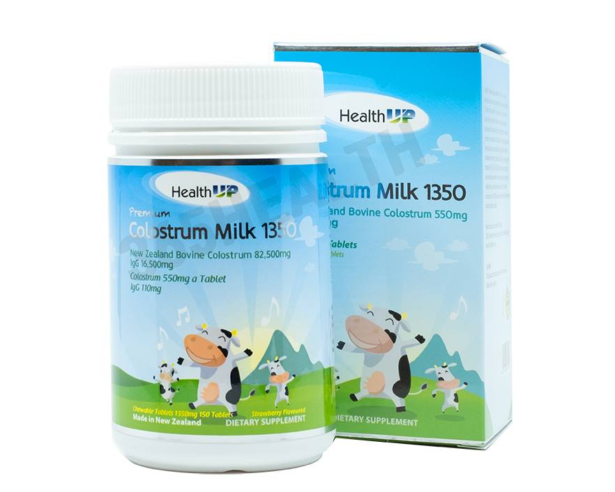 HealthUP Colostrum Milk 1350 150tablets - 365 Health Limited