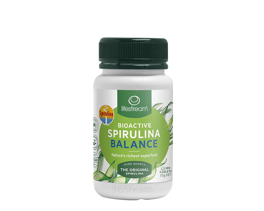 Lifestream Spirulina Balance 100 tablets - 365 Health Limited