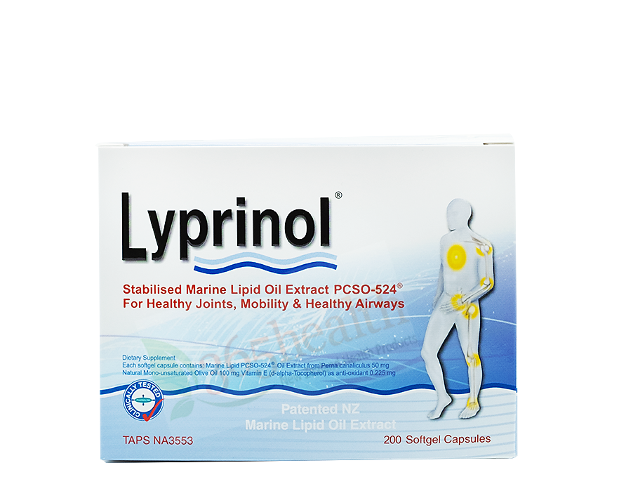 PharmaHealth Lyprinol 200 capsules - 365 Health Limited