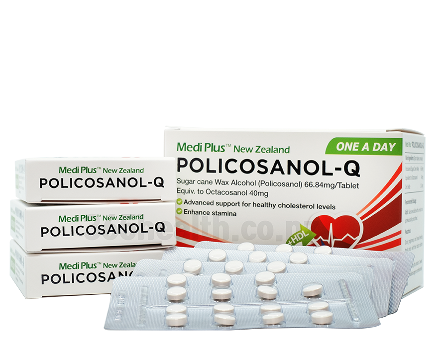 Mediplus Policosanol-Q 180tablets - 365 Health Limited