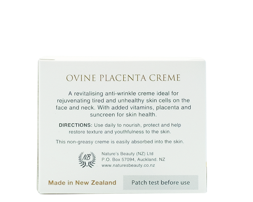 Ovine Placenta Creme 50g - 365 Health Limited