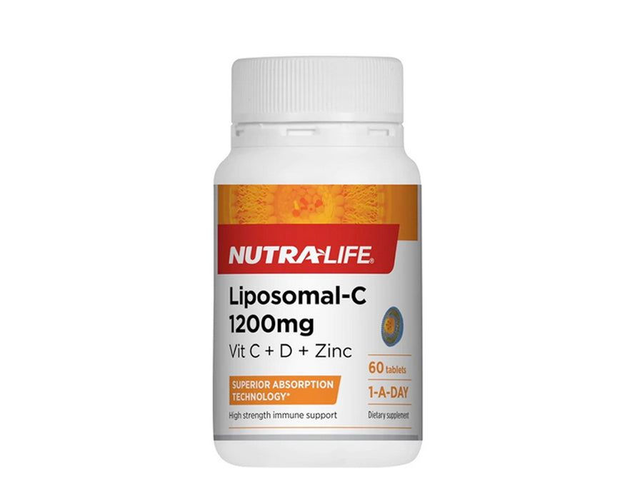 Liposomal-C 1200mg 60 Tablets - 365 Health Limited