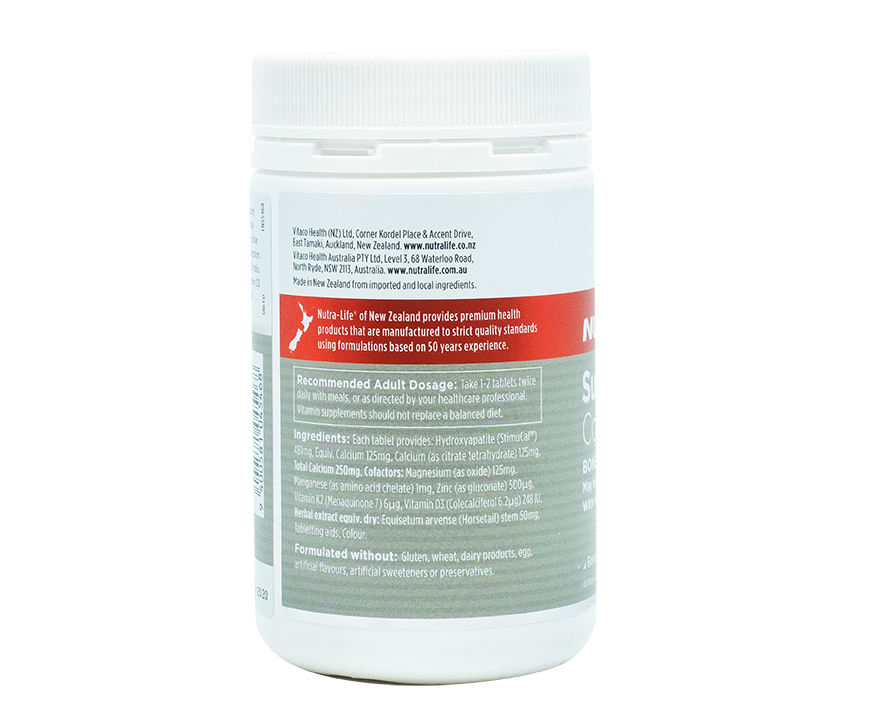 Nutralife Super Calcium Complete 120 tablets - 365 Health Limited