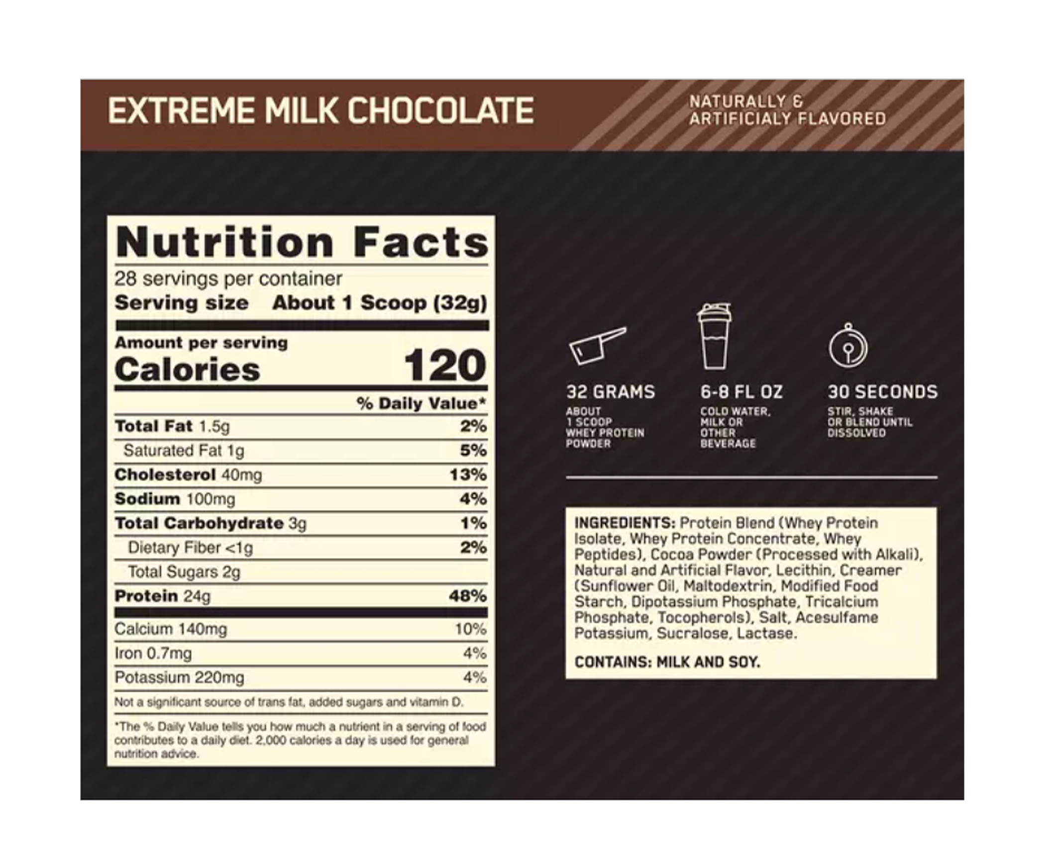 Optimum Nutrition Gold Standard 100% Whey 907g(2lb) - 365 Health Limited