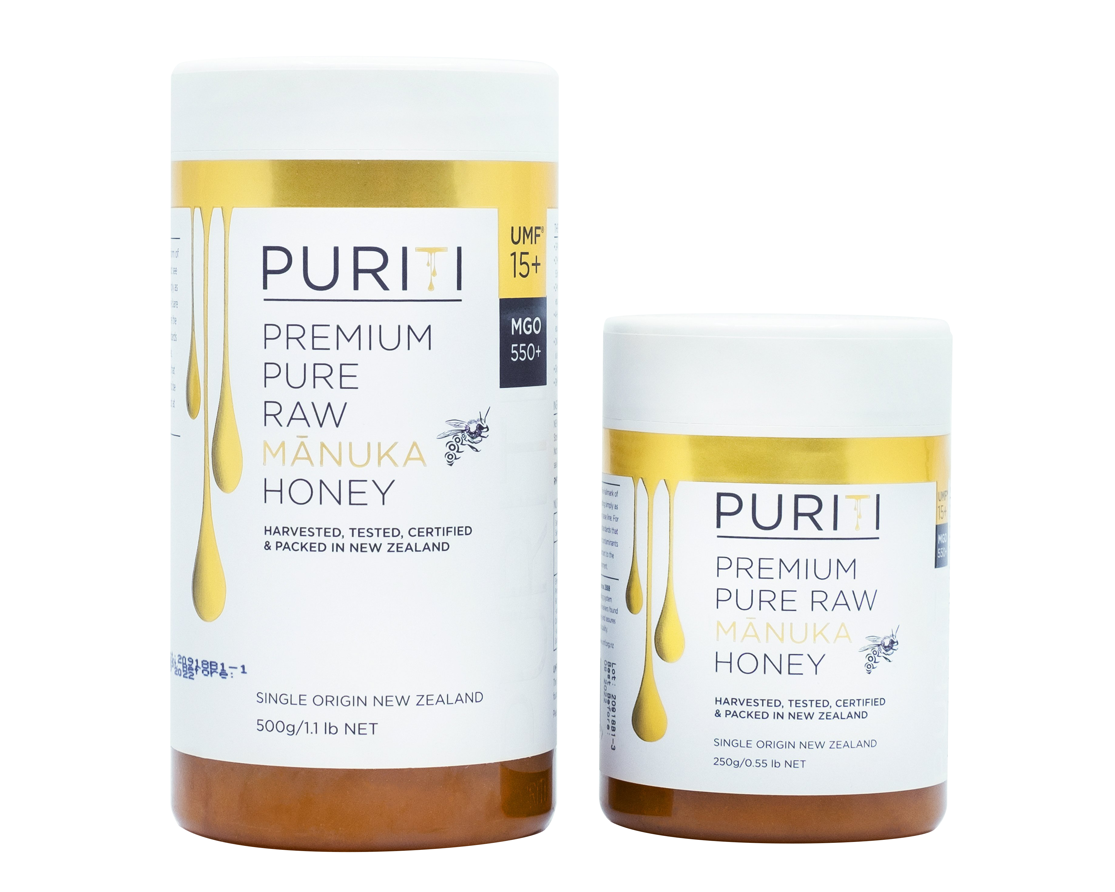 PURITI Manuka Honey UMF15+/MGO550+ 250g - 365 Health Limited