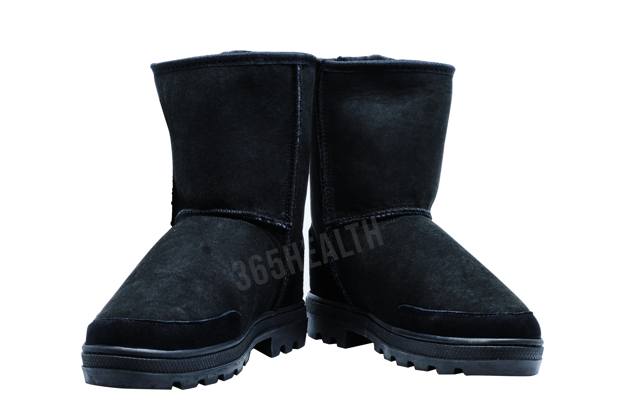 Shepherd Sheepskin Wool Half Boots /Black - 365 Health Limited