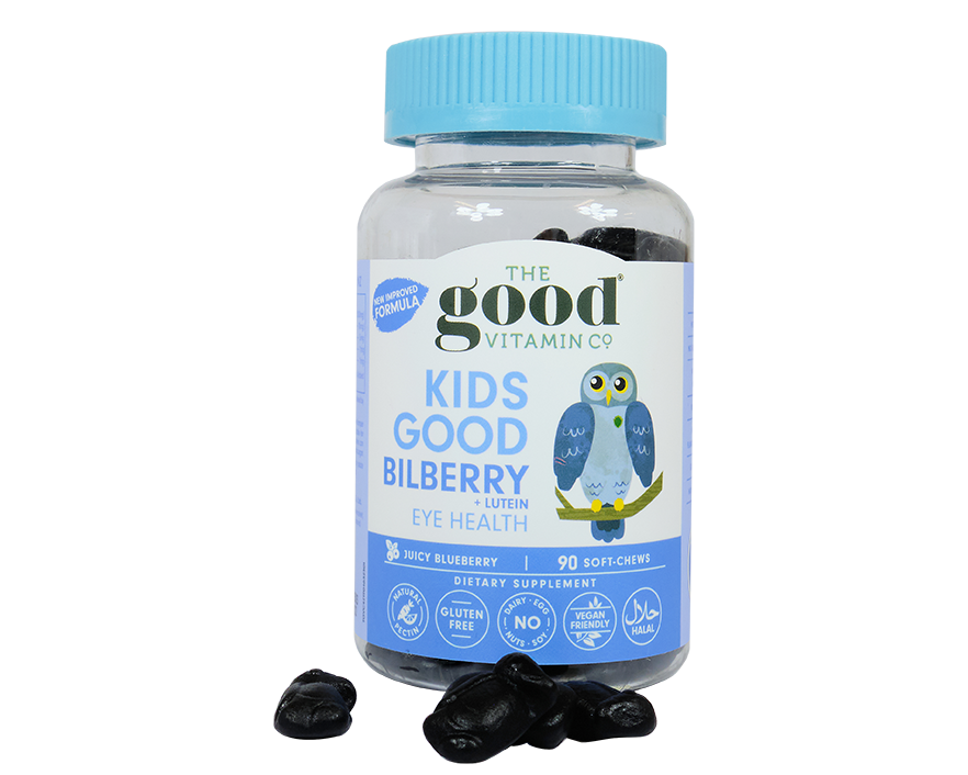 Good Kids Bilberry+Lutein 90soft-chews - 365 Health Limited
