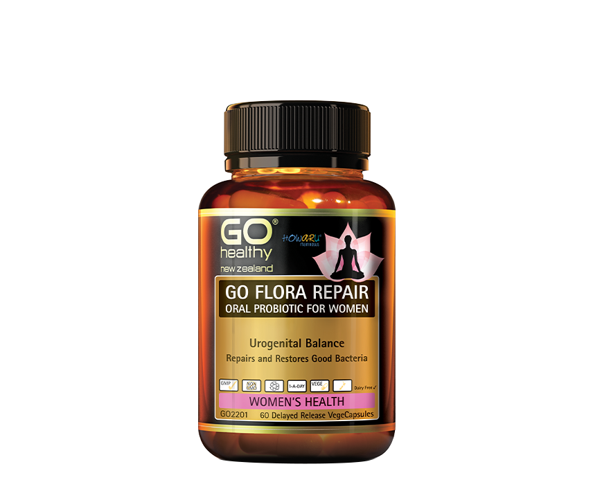 Go Healthy flora repair 60Vegecapsules - 365 Health Limited