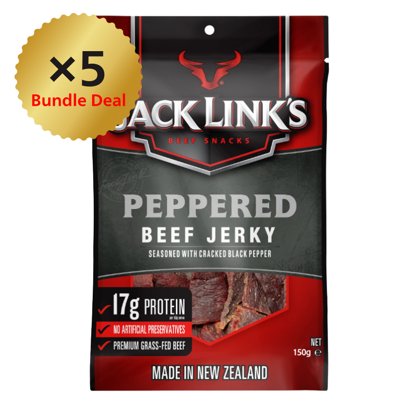 Jack Link's Beef Jerky Peppered 50g/150g | BUNDLE DEAL - 365 Health Limited