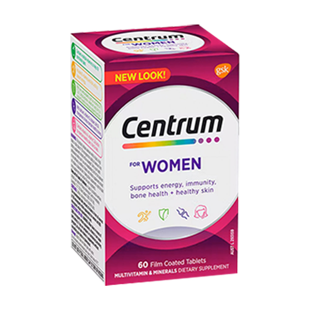 Centrum For Women 60 tablets - 365 Health Limited