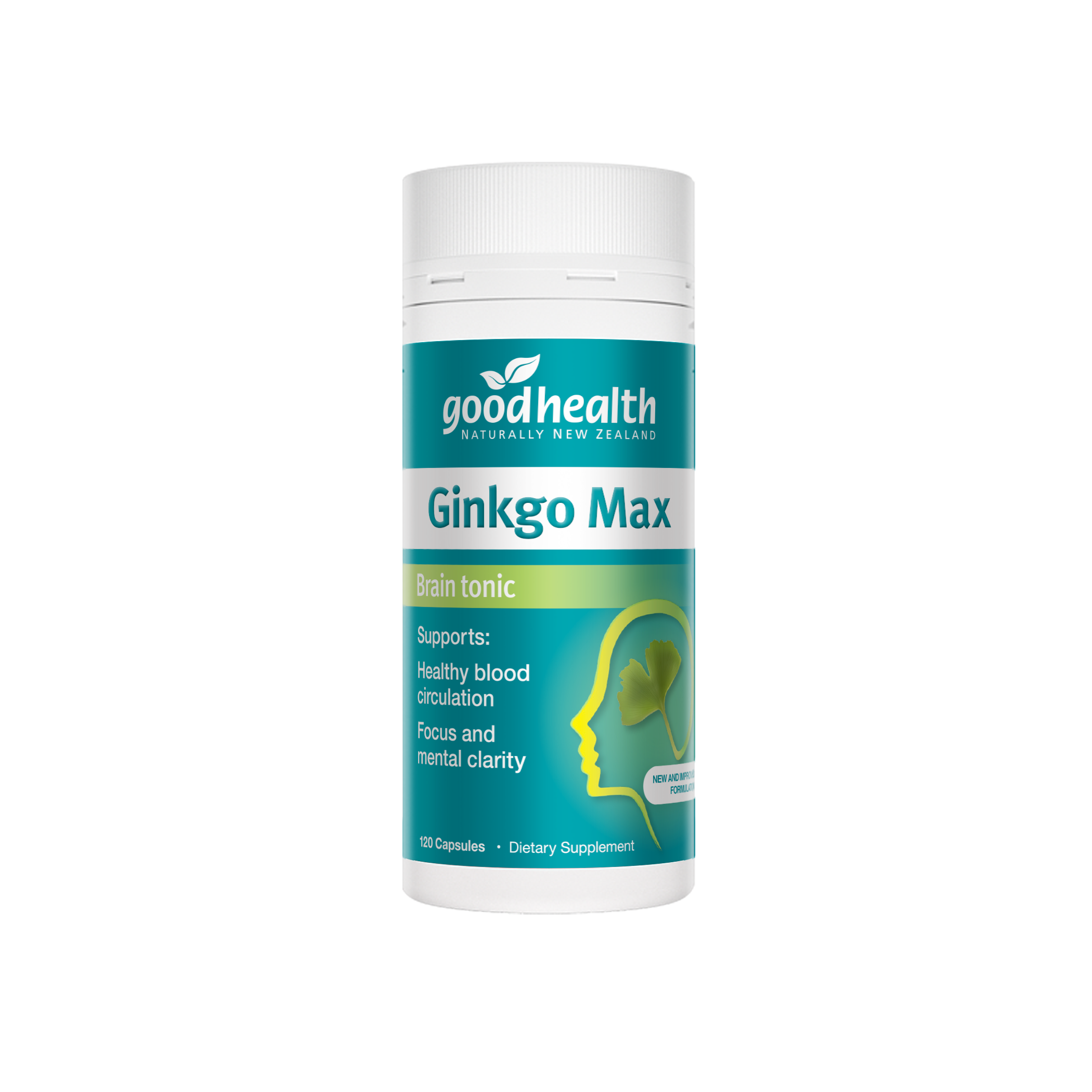 Good Health Ginkgo Max 120tablets - 365 Health Limited