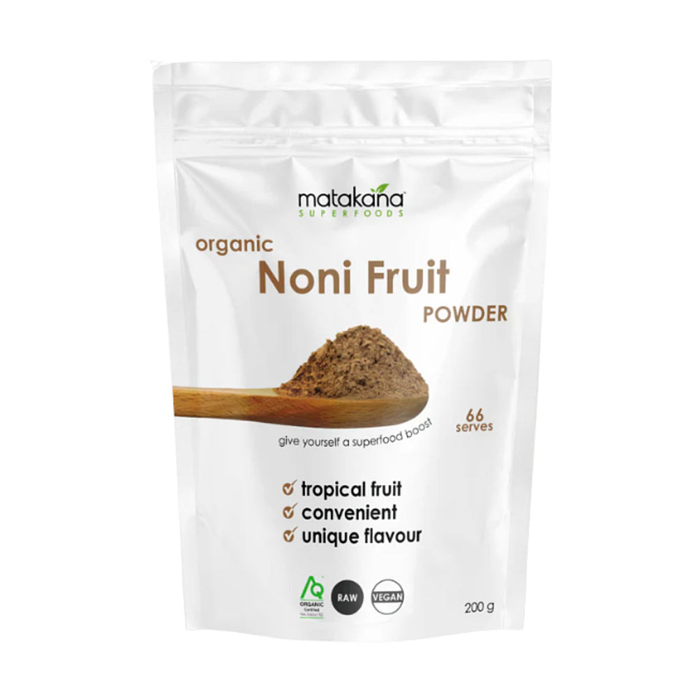 Matakana Organic Noni Fruit Powder - 365 Health Limited