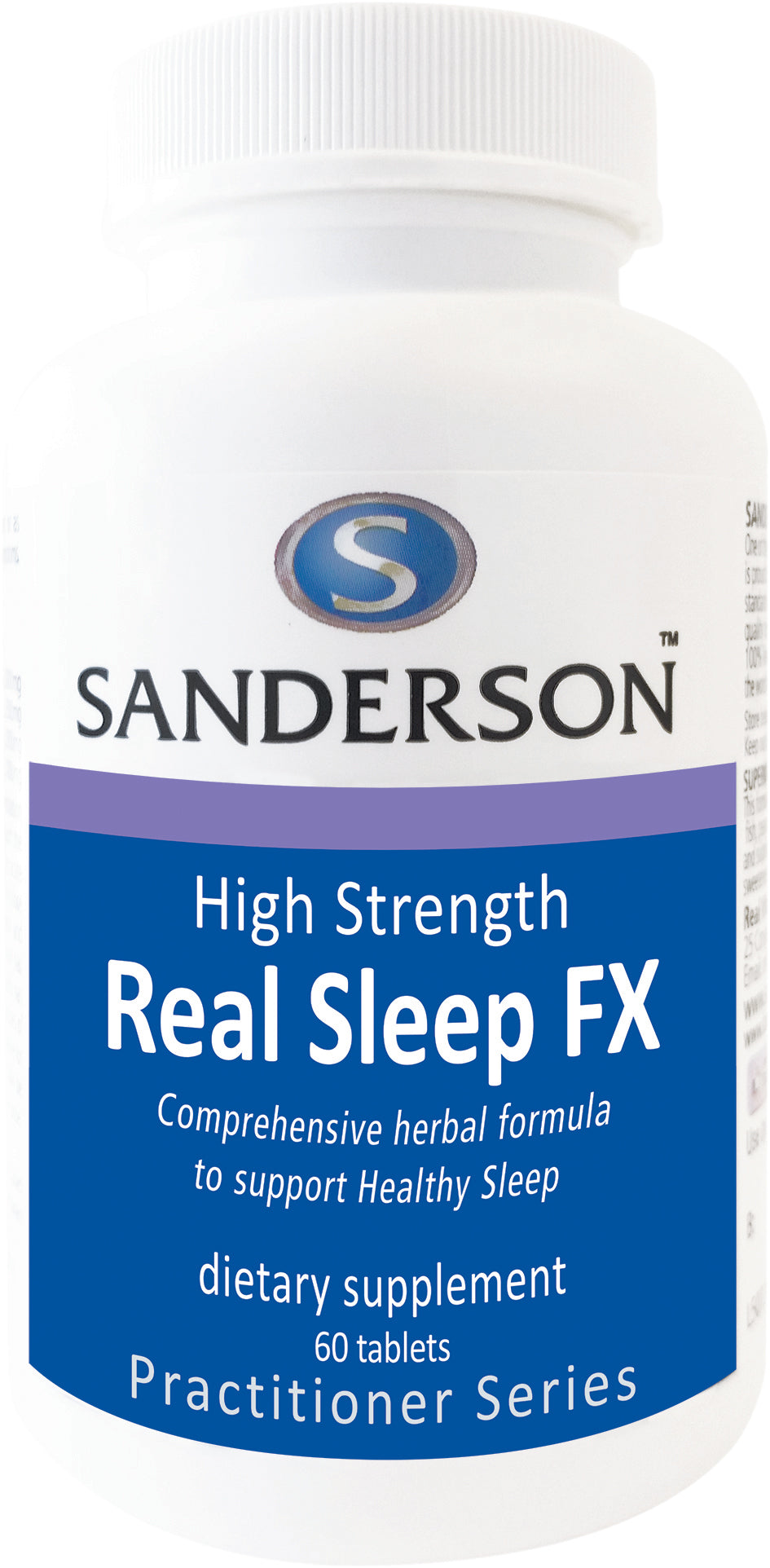 Sanderson Real Sleep FX  60tablets - 365 Health Limited