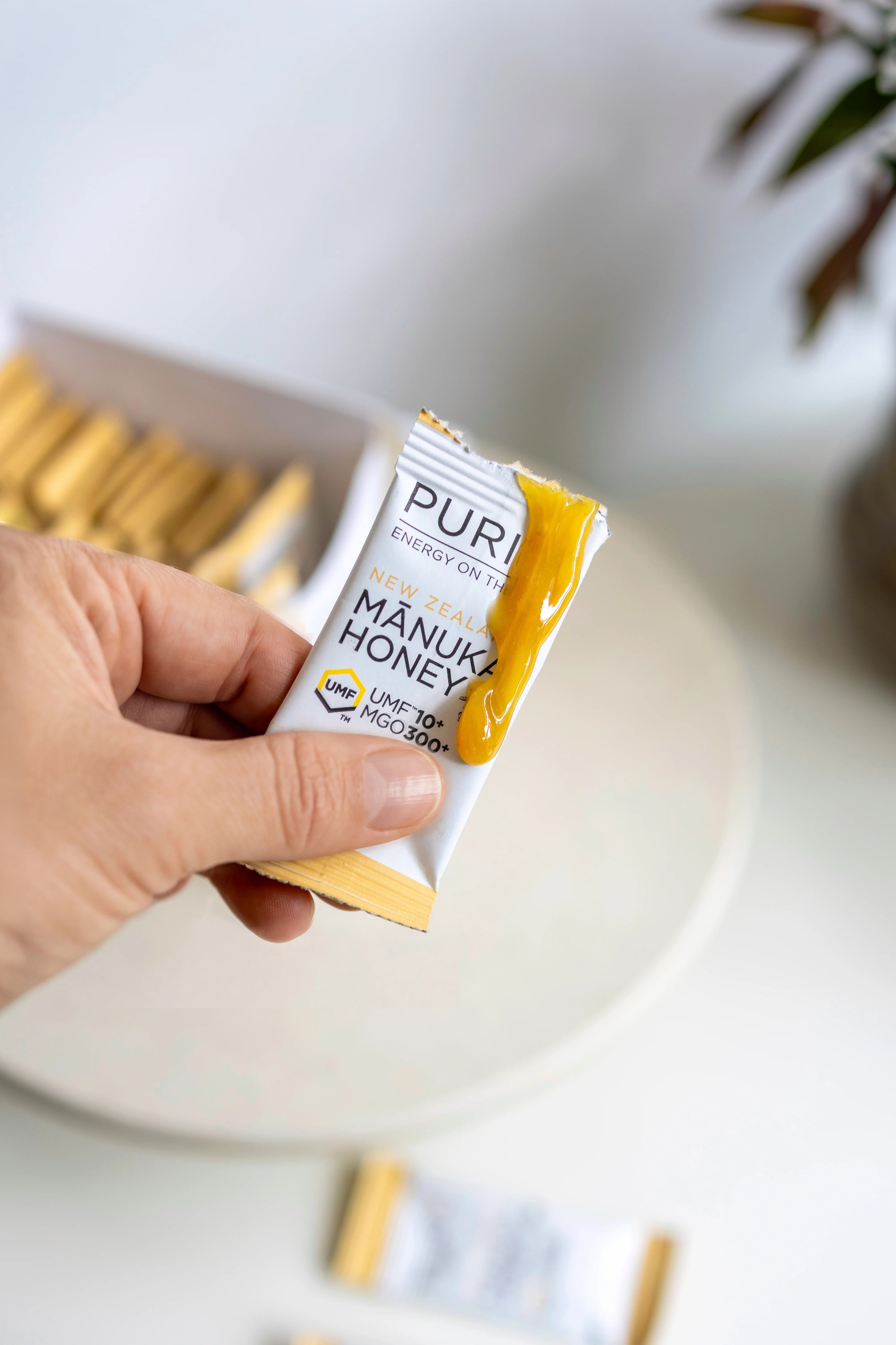 Puriti Manuka Honey Sachets UMF10+ (10g x 10 sachets) - 365 Health Limited