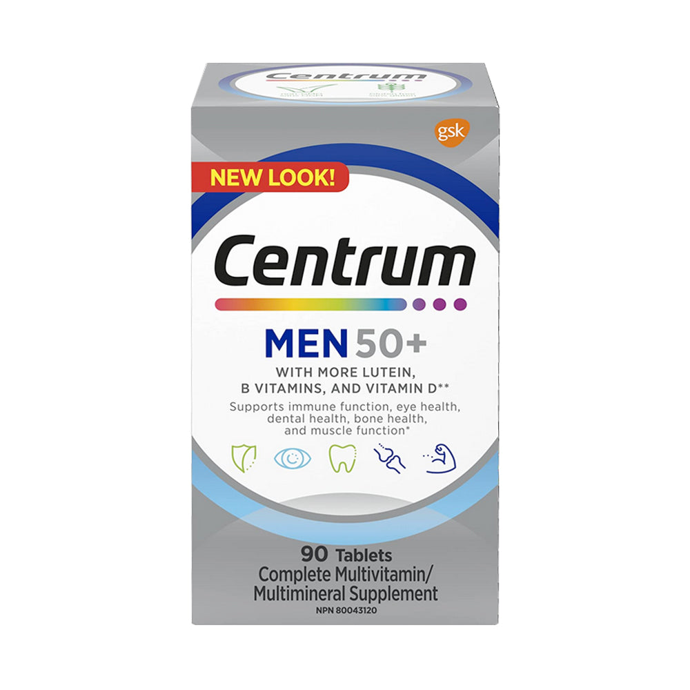 Centrum Multi Vitamins Centrum For Men 50+ 90 tablets