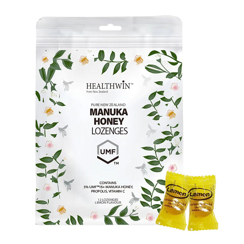 Healthwin Manuka Honey Lozenges with 5% UMF™ 15+ Manuka Honey - 365 Health Limited