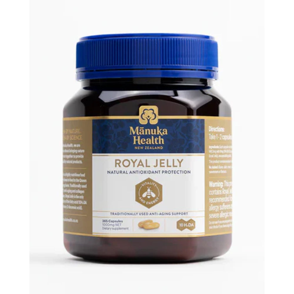Manuka Health Royal Jelly 365 Capsules - 365 Health Limited
