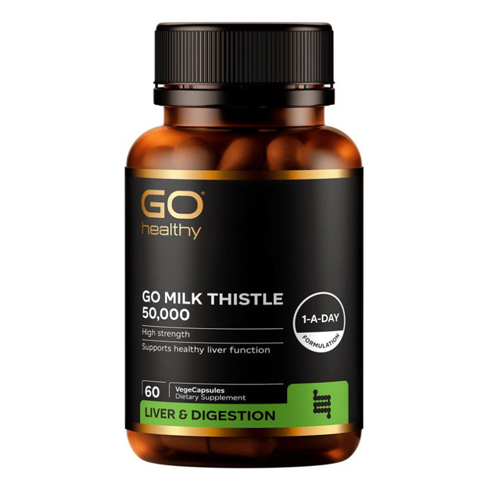 Go Healthy  Milk Thistle 50,000 (60c) - 365 Health Limited