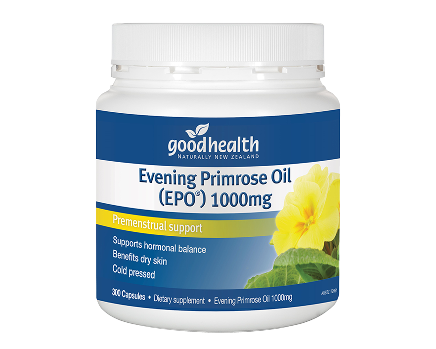 Good Health Evening Primrose Oil 1,000mg 300 capsules - 365 Health Limited