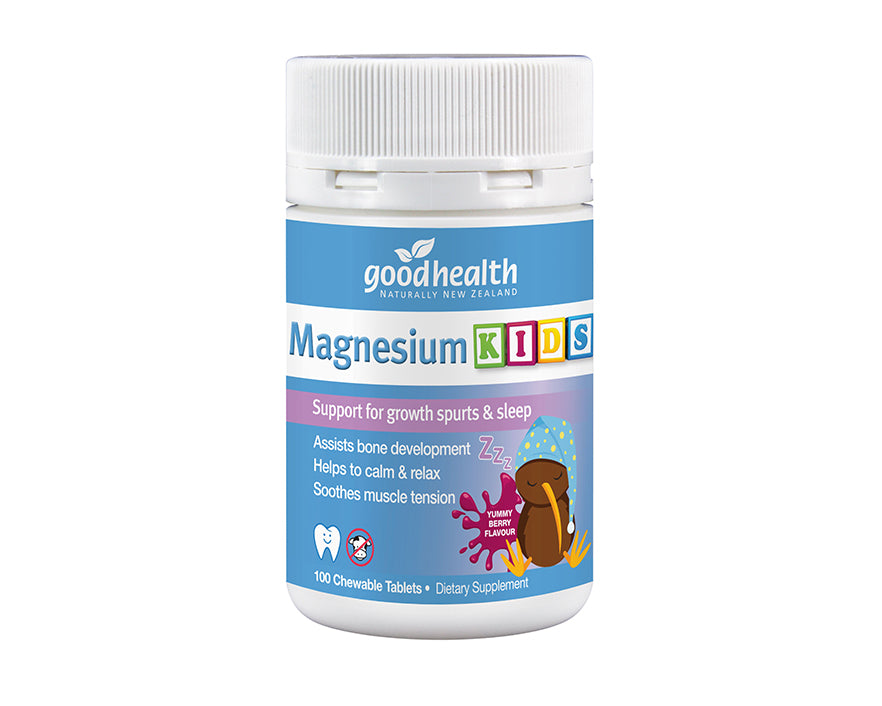 Magnesium Kids 100 Chewable Tablets - 365 Health Limited