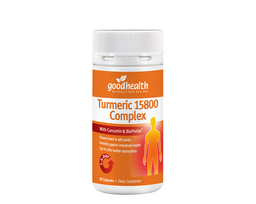 Good Health Turmeric 15800 Complex 60capsules - 365 Health Limited