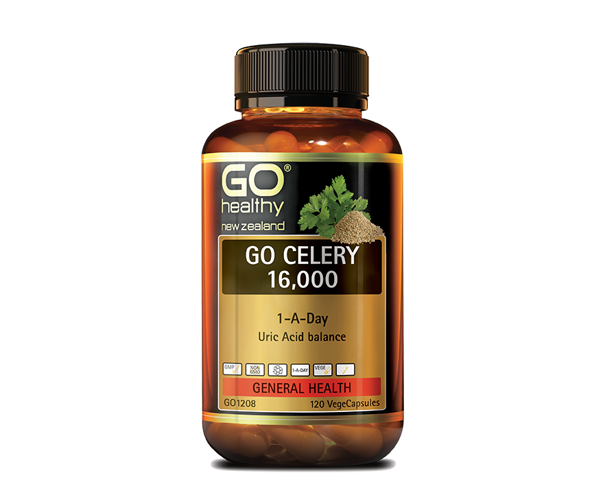 Go Healthy Go Celery 16000 120 vegecaps - 365 Health Limited