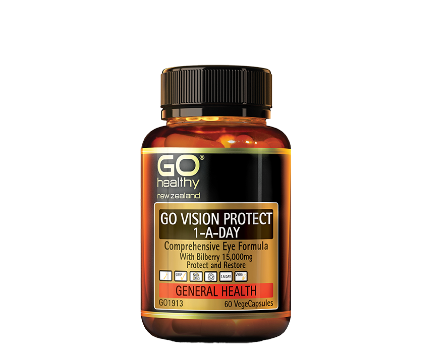 Go Healthy Go Vision Protect 1-A-Day 60capsules - 365 Health Limited